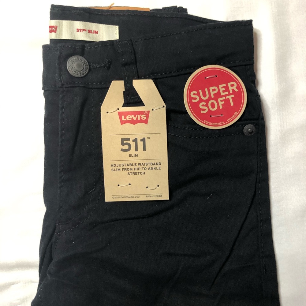 Boys Levi’s 511 Slim - Picture 2 of 7